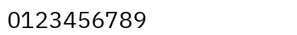 IBM Plex Thai Regular Numeric Preview