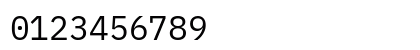 iMWritingDuoS Nerd Font Regular Numeric Preview