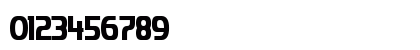 Imaki Condensed Bold Numeric Preview