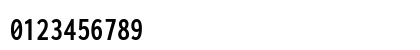 Inconsolata Condensed Bold Regular Numeric Preview