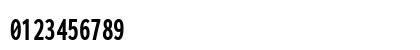 Inconsolata ExtraCondensed ExtraBold Regular Numeric Preview