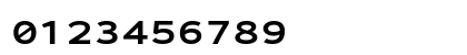 Inconsolata ExtraExpanded ExtraBold Regular Numeric Preview