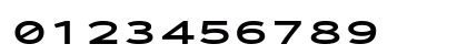 Inconsolata UltraExpanded ExtraBold Regular Numeric Preview