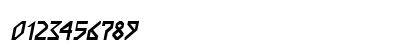 Inertia Oblique Numeric Preview