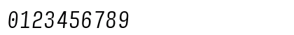 Input Mono Compressed Light Italic Preview