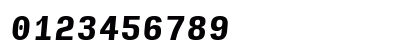 Input Serif Compressed Black Italic Preview