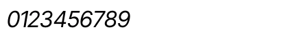 Inter Display Italic Numeric Preview