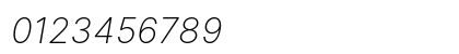 Inter Extra Light Italic Preview