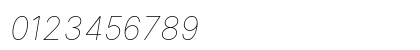 Inter Thin Italic Preview