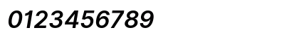 Inter UI Semi Bold Italic Preview