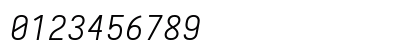 Iosevka Light Extended Italic Numeric Preview
