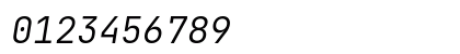 JetBrains Mono Semi Light Italic Preview