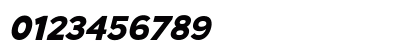 JT Leonor ExtraBold Italic Bold Italic Numeric Preview