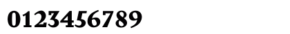 Justine Regular Numeric Preview