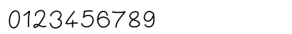 Kanada Regular Numeric Preview