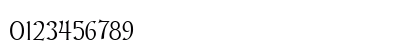Kelt-Condensed Normal Numeric Preview