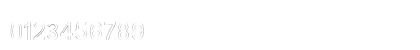 KFGQPC Alphabet Outlined Regular Numeric Preview