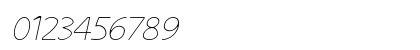 kiddySans Light Italic Numeric Preview