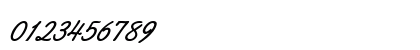 Kiev Bold Italic Numeric Preview
