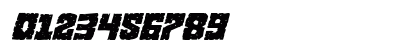 King Commando Italic Italic Preview