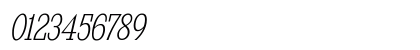 Kingsbridge Condensed ExtraLight Italic Preview
