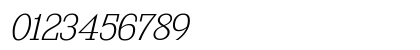Kingsbridge ExtraLight Italic Preview