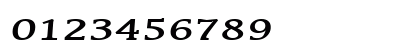 Mirror Wide Bold Numeric Preview