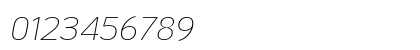 KoHo ExtraLight Italic Numeric Preview