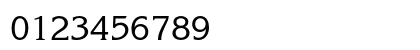 ITC Korinna Regular Numeric Preview