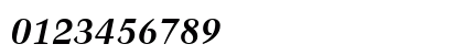 Kuenst480 BT Bold Italic Numeric Preview