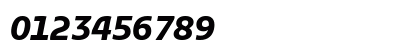 Kufam Bold Italic Numeric Preview