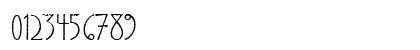 KumquatITC TT Regular Numeric Preview