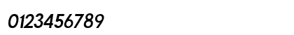 Laria Condensed Italic Numeric Preview
