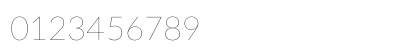 Lato Hairline Regular Numeric Preview