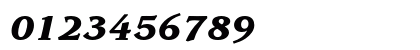 ITC Leawood Std Black Italic Preview