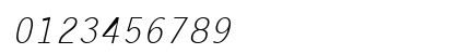 Lechter Italic Preview