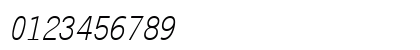 Letter Gothic Italic Preview