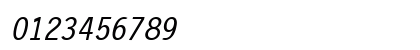 Letter Gothic Italic Preview