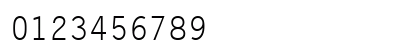 Letter Gothic Regular Preview
