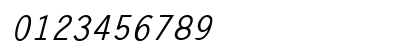 LetterGothic Bold Italic Preview