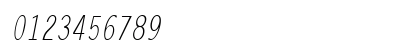LetterGothicCond Italic Preview