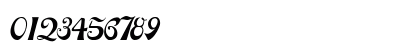 LiciousScript Regular Numeric Preview