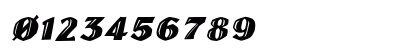LinoLetterCut Italic Preview