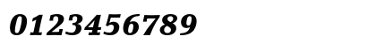 LinoLetter Std Black Italic Preview