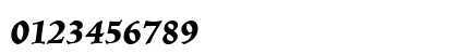 LinotypeTrajanus BlackItalic Preview