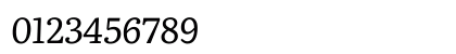 Literata 12pt Italic Numeric Preview