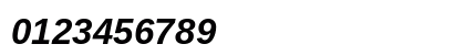 LiterationSans NF Bold Italic Preview