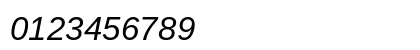 LiterationSans NF Italic Preview