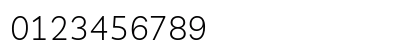 Livvic Light Regular Numeric Preview