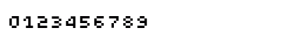 LomoWebPixel LT Std 4 Regular Numeric Preview